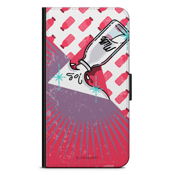 Bjornberry Fodral Samsung Galaxy A6+ (2018)-Vintage Mjölk