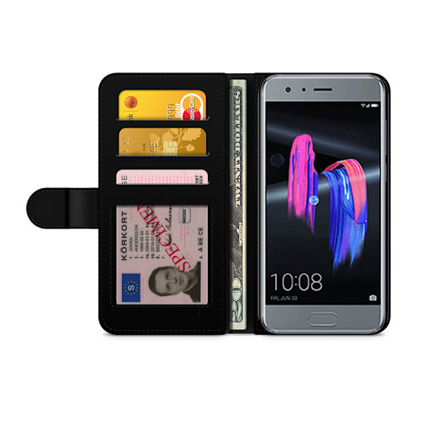 Bjornberry Plånboksfodral Huawei Honor 9 - Skull Heart