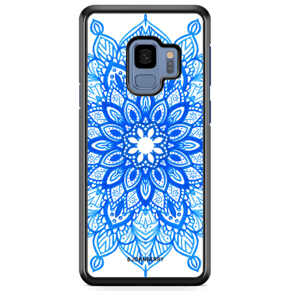 Bjornberry Skal Samsung Galaxy A8 (2018) - Blå Mandala
