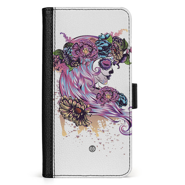 Bjornberry Sony Xperia 10 V Fodral - Skull Flower