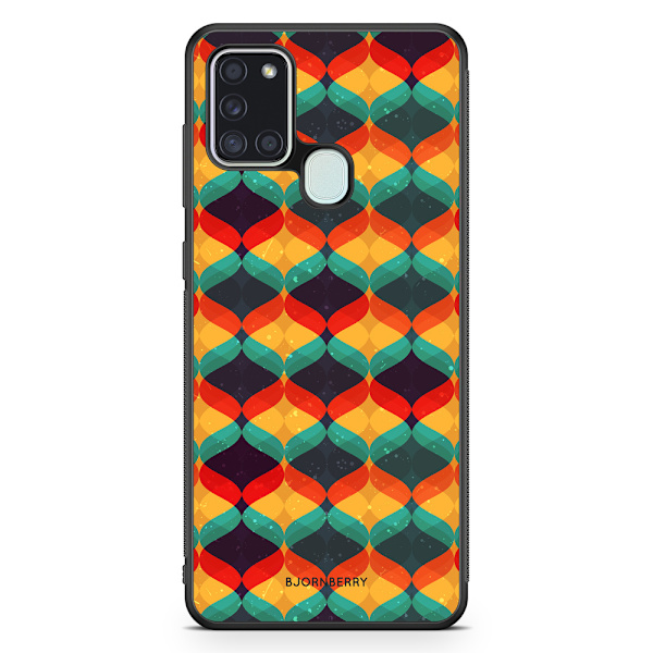 Bjornberry Skal Samsung Galaxy A21s - Abstrakt Mönster