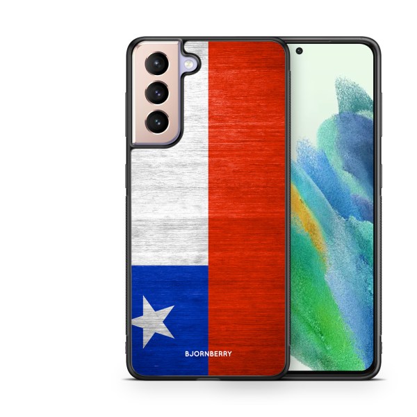 Bjornberry Skal Samsung Galaxy S21 FE 5G - Chiles Flagga