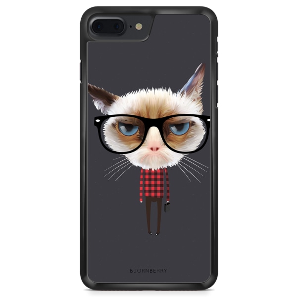 Bjornberry Skal iPhone 8 Plus - Hipster Katt
