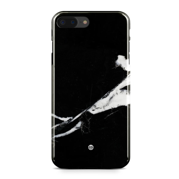 Bjornberry iPhone 8 Plus Premium Skal - Minimalistisk Marmor