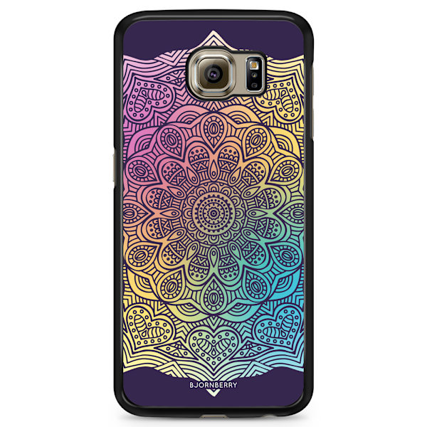 Bjornberry Skal Samsung Galaxy S6 Edge - Färg Mandala