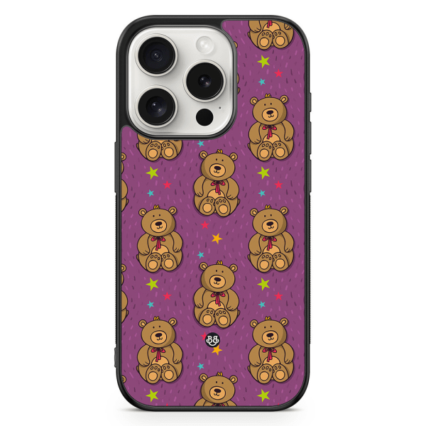 Bjornberry Skal iPhone 15 Pro - Teddybjörn