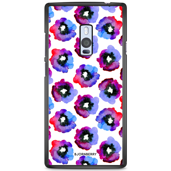 Bjornberry Skal OnePlus 2 - Violettblommor