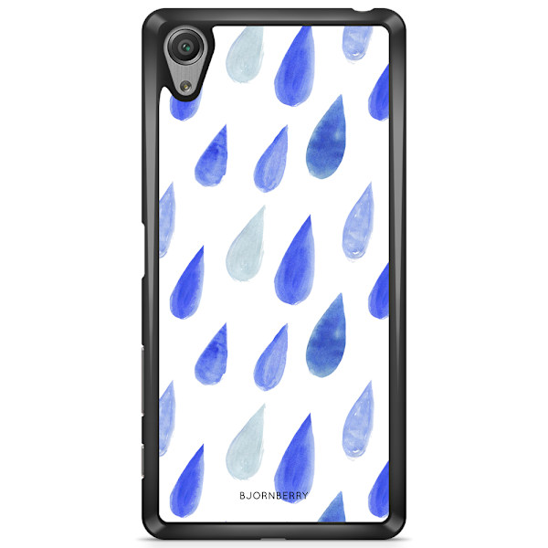 Bjornberry Skal Sony Xperia X - Regndroppar