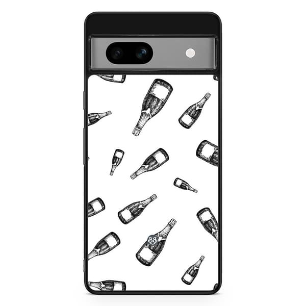 Bjornberry Google Pixel 7a Skal - Champagnemönster