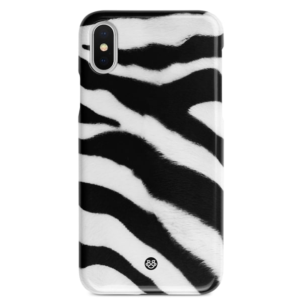 Bjornberry iPhone X / XS Premium Skal - Zebra Love