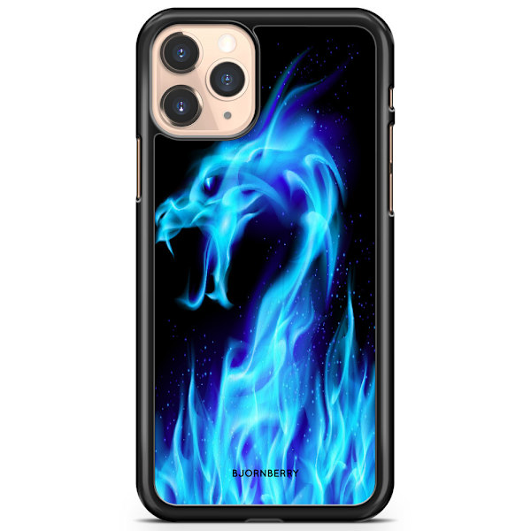 Bjornberry Hårdskal iPhone 11 Pro Max - Blå Flames Dragon