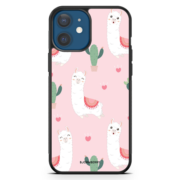 Bjornberry Hårdskal iPhone 12 - Lama Mönster