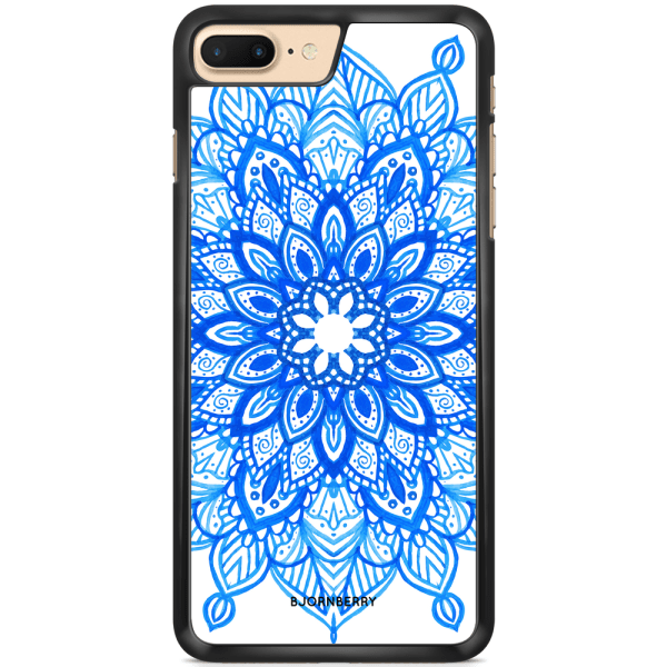 Bjornberry Skal iPhone 7 Plus - Blå Mandala
