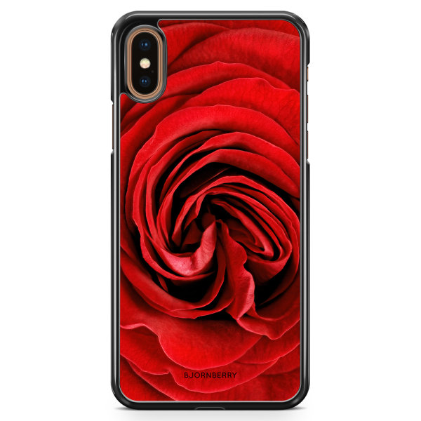 Bjornberry Skal iPhone XS Max - Röd Ros