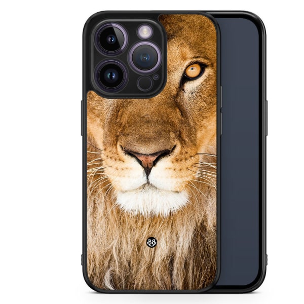 Bjornberry Skal iPhone 14 Pro -Lejonansikte