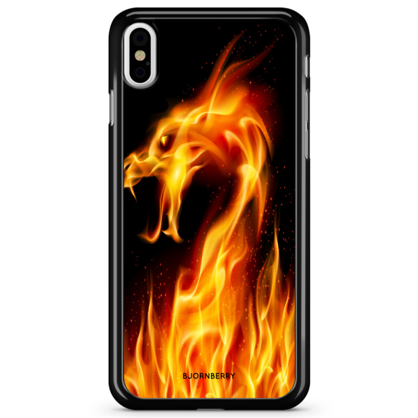 Bjornberry Skal iPhone X / XS - Flames Dragon