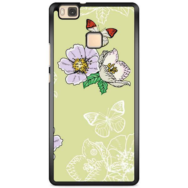 Bjornberry Skal Huawei P9 Lite - Fjärilsblomma