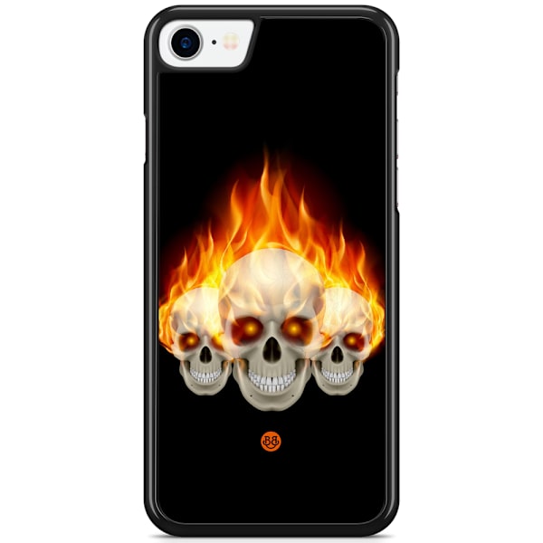 Bjornberry Skal iPhone SE (2020) - Flames Dödskallar