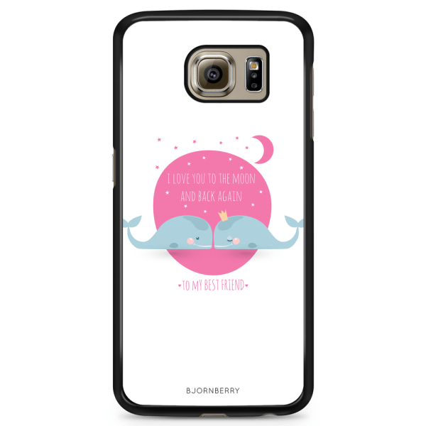 Bjornberry Skal Samsung Galaxy S6 - Love You To The Moon