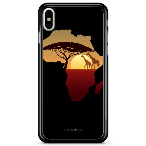 Bjornberry Skal iPhone X / XS - Afrika Svart