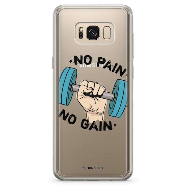 Bjornberry Skal Hybrid Samsung Galaxy S8 - No pain no gain