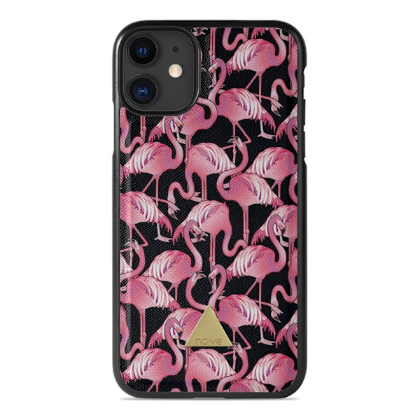 Naive iPhone 11 Skal - Flamingo