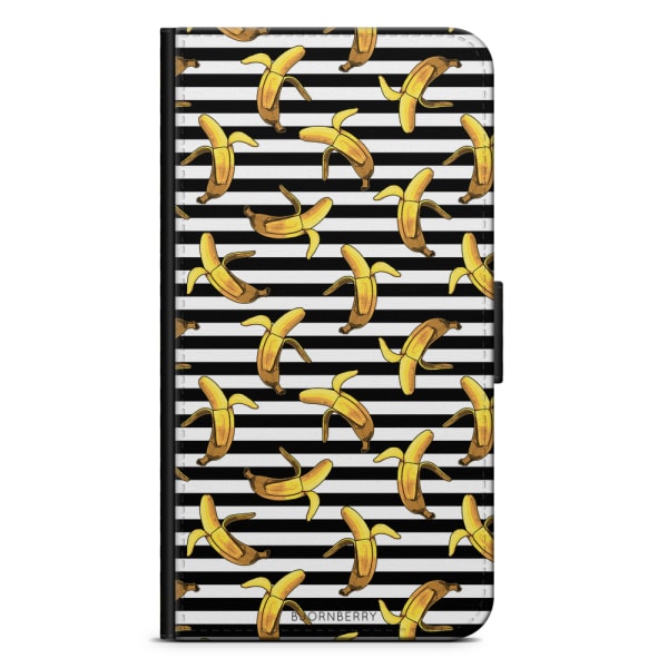 Bjornberry Plånboksfodral Huawei Y6 (2019)- Banan mönster