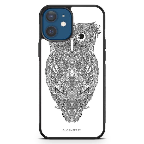 Bjornberry Hårdskal iPhone 12 Mini - Uggla