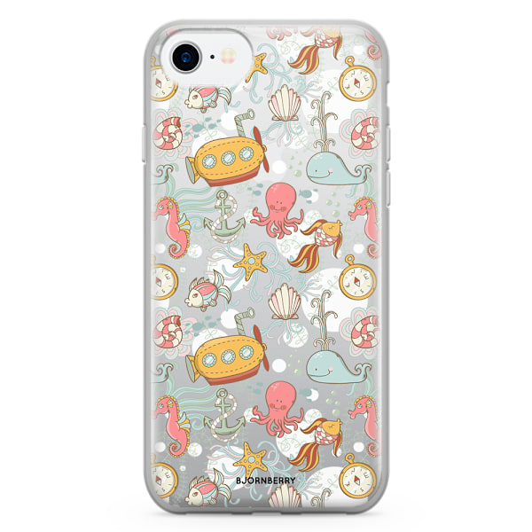 Bjornberry Skal Hybrid iPhone 7 - Sjöliv