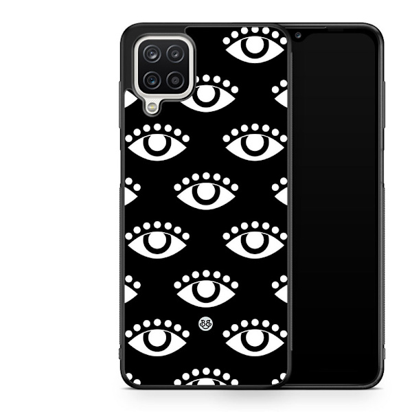 Bjornberry Skal Samsung Galaxy A12 -Ögon