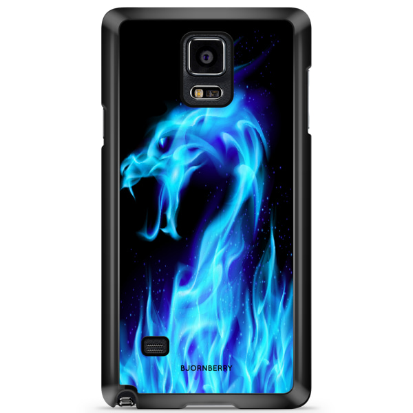Bjornberry Skal Samsung Galaxy Note 4 - Blå Flames Dragon