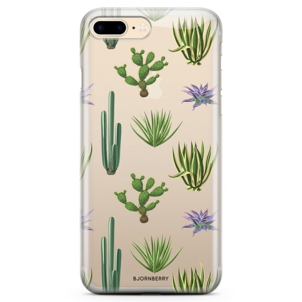 Bjornberry iPhone 7 Plus TPU Skal - Kaktusar