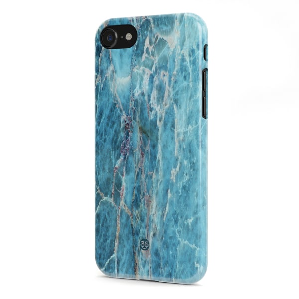 Bjornberry iPhone 8/SE (2020) Premiumskal - Ocean Marble