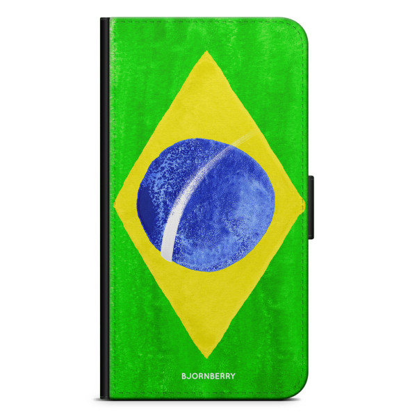 Bjornberry Plånboksfodral iPhone 7 Plus - Brasiliens Flagga