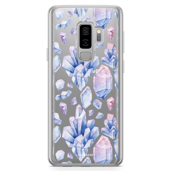 Bjornberry Skal Hybrid Samsung Galaxy S9+ - Pastell Kristaller