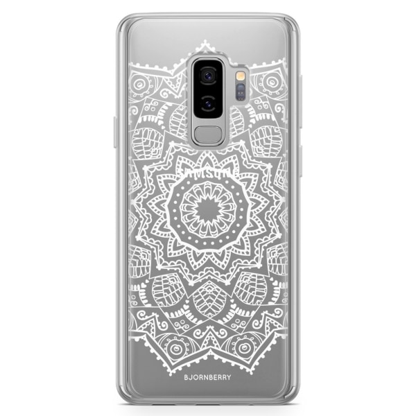 Bjornberry Skal Hybrid Samsung Galaxy S9+ - Vit Mandala