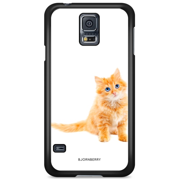Bjornberry Skal Samsung Galaxy S5/S5 NEO - Liten Brun Katt