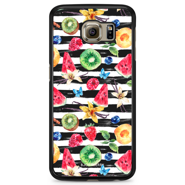 Bjornberry Skal Samsung Galaxy S6 Edge - Tropiska Frukter