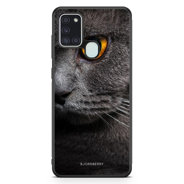 Bjornberry Skal Samsung Galaxy A21s - Katt Öga