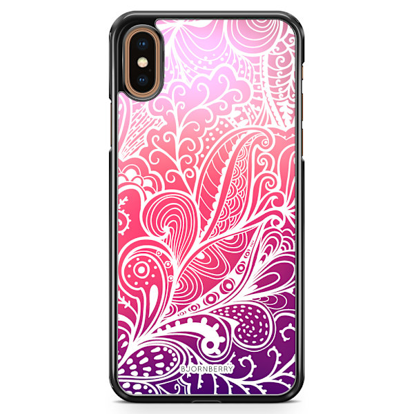 Bjornberry Skal iPhone XS Max - Färgglada Blommor