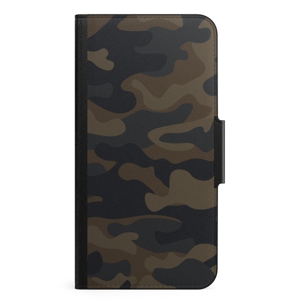 Naive iPhone 13 Mini Plånboksfodral - Camouflage