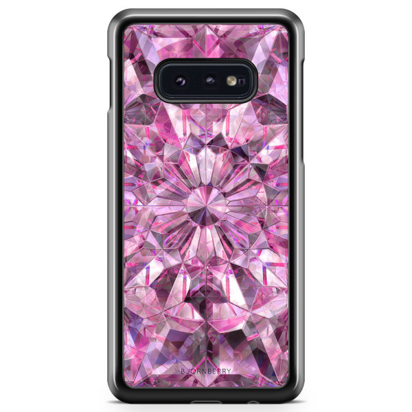 Bjornberry Skal Samsung Galaxy S10e - Rosa Kristaller