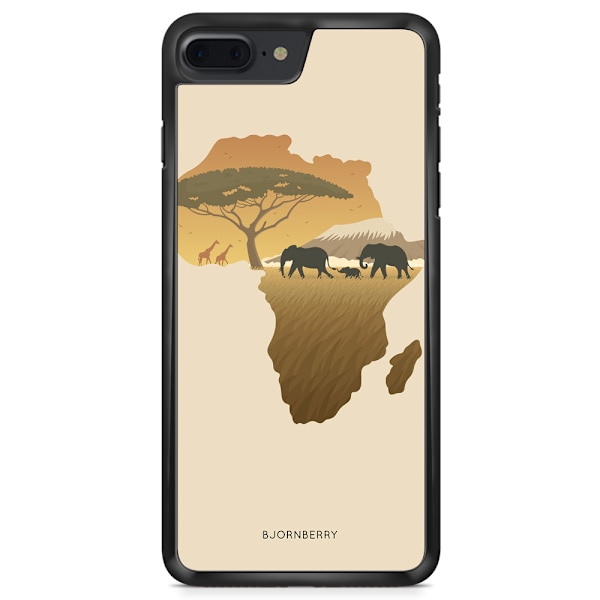 Bjornberry Skal iPhone 8 Plus - Afrika Brun