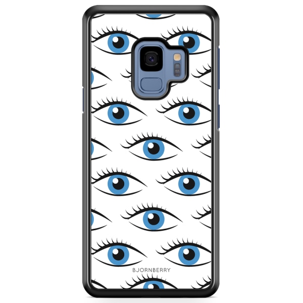 Bjornberry Skal Samsung Galaxy A8 (2018) - Blå Ögon