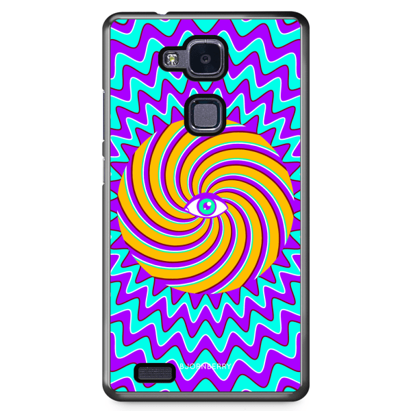 Bjornberry Skal Huawei Honor 5X - Färgglad Hypnotisk