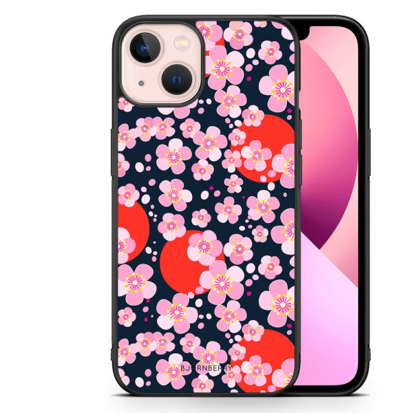 Bjornberry Skal iPhone 13 - Japan Blommor