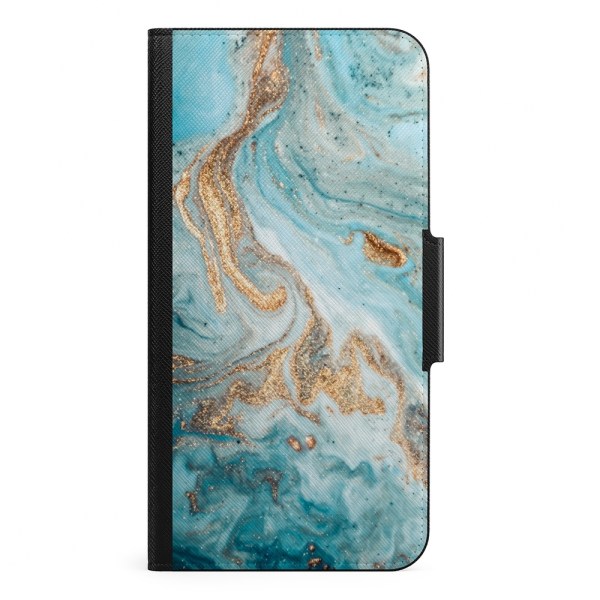 Naive iPhone 13 Mini Plånboksfodral - Turquoise Dream