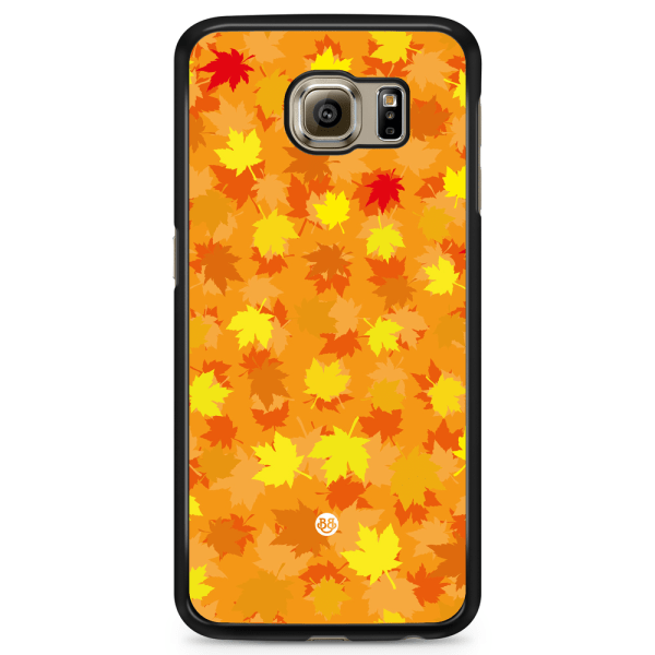 Bjornberry Skal Samsung Galaxy S6 Edge - Orange/Röda Löv