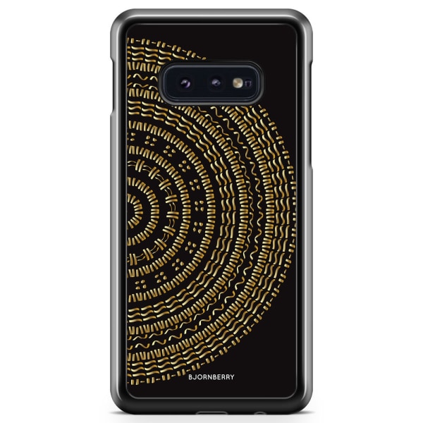 Bjornberry Skal Samsung Galaxy S10e - Mandala Guld/Svart