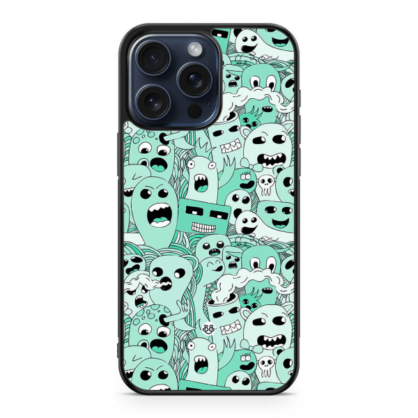 Bjornberry Skal iPhone 15 Pro Max - Ghost Pattern